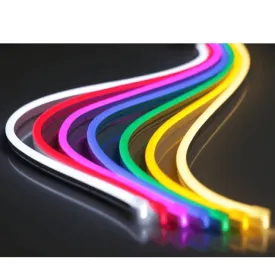 12v 6mm Neoflex 6 LED Neon Rope Light 6500k 1m Bing Light