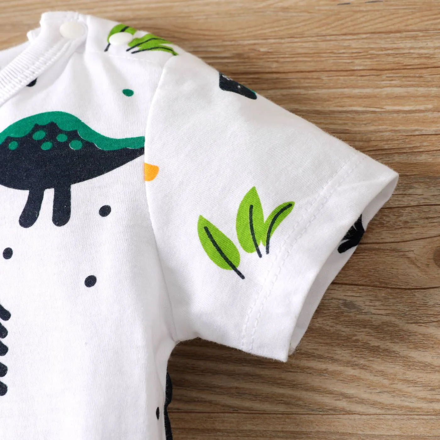 Baby Boy Dinosaur Romper