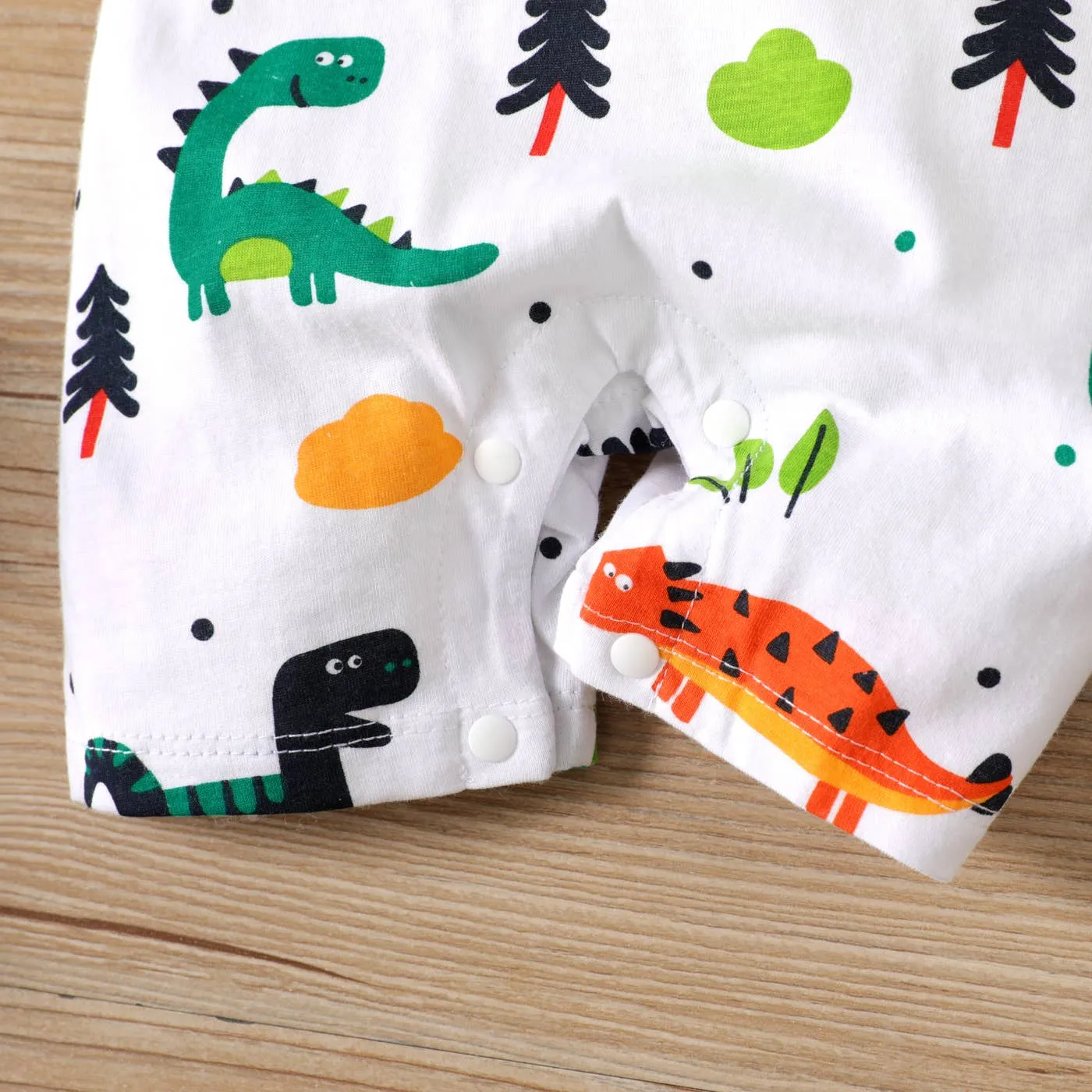 Baby Boy Dinosaur Romper