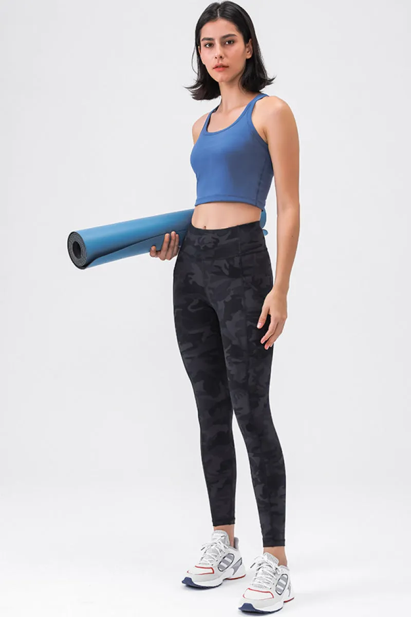 Card Back Pocket Active Leggings