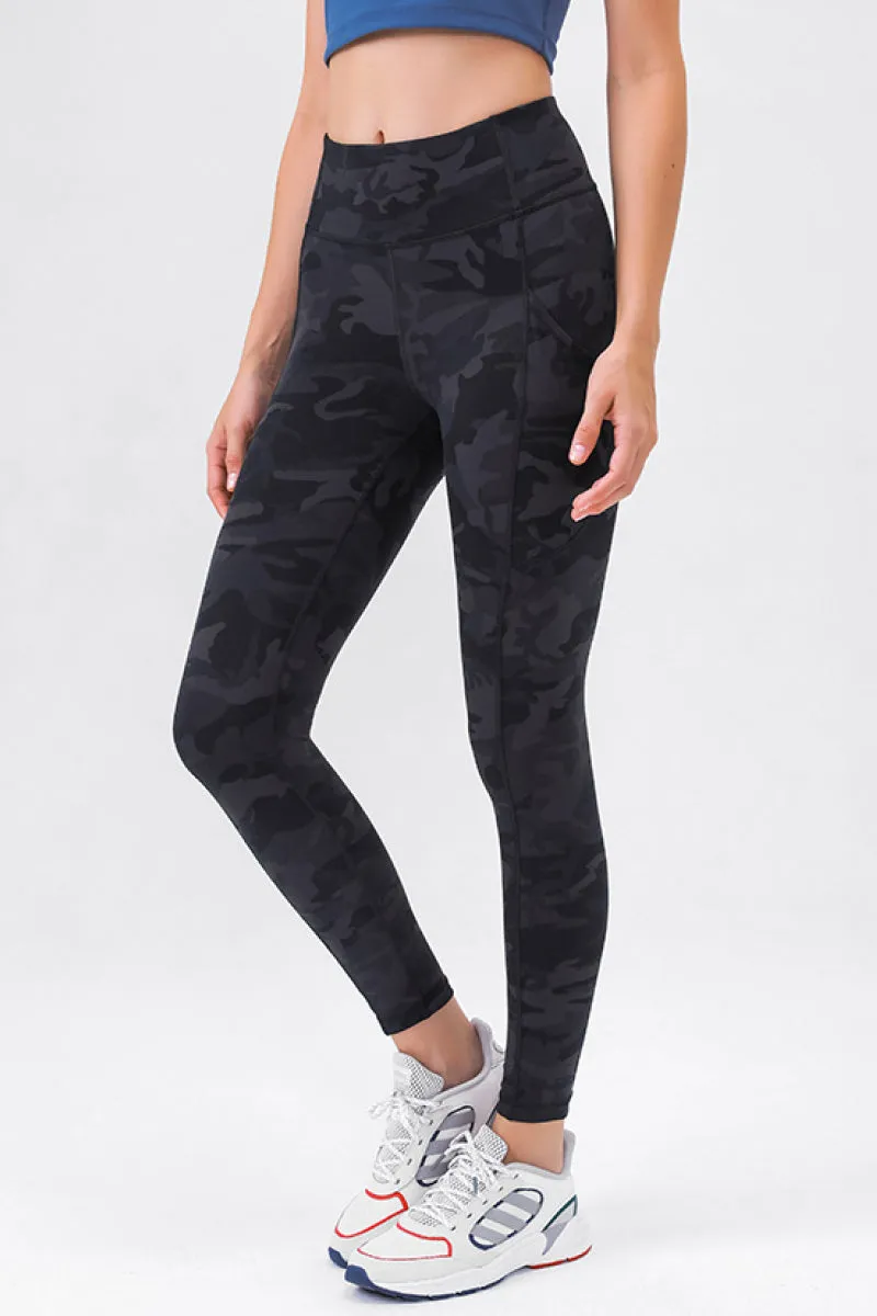 Card Back Pocket Active Leggings