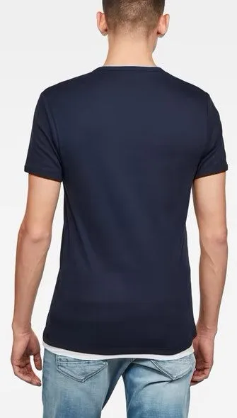 DAZZLE EXCLUSIVE G-STAR BASIC TEE (Sartho Blue)