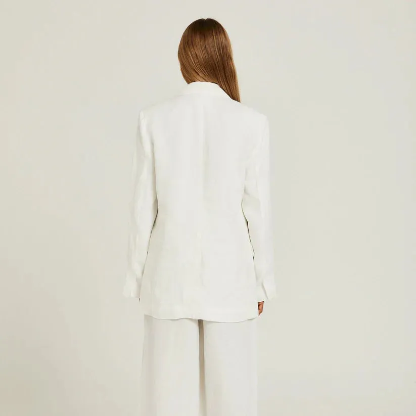 ELLE BLAZER | White