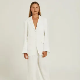 ELLE BLAZER | White