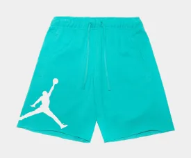 Essentials French Terry Shorts Mens Shorts (Teal Blue)