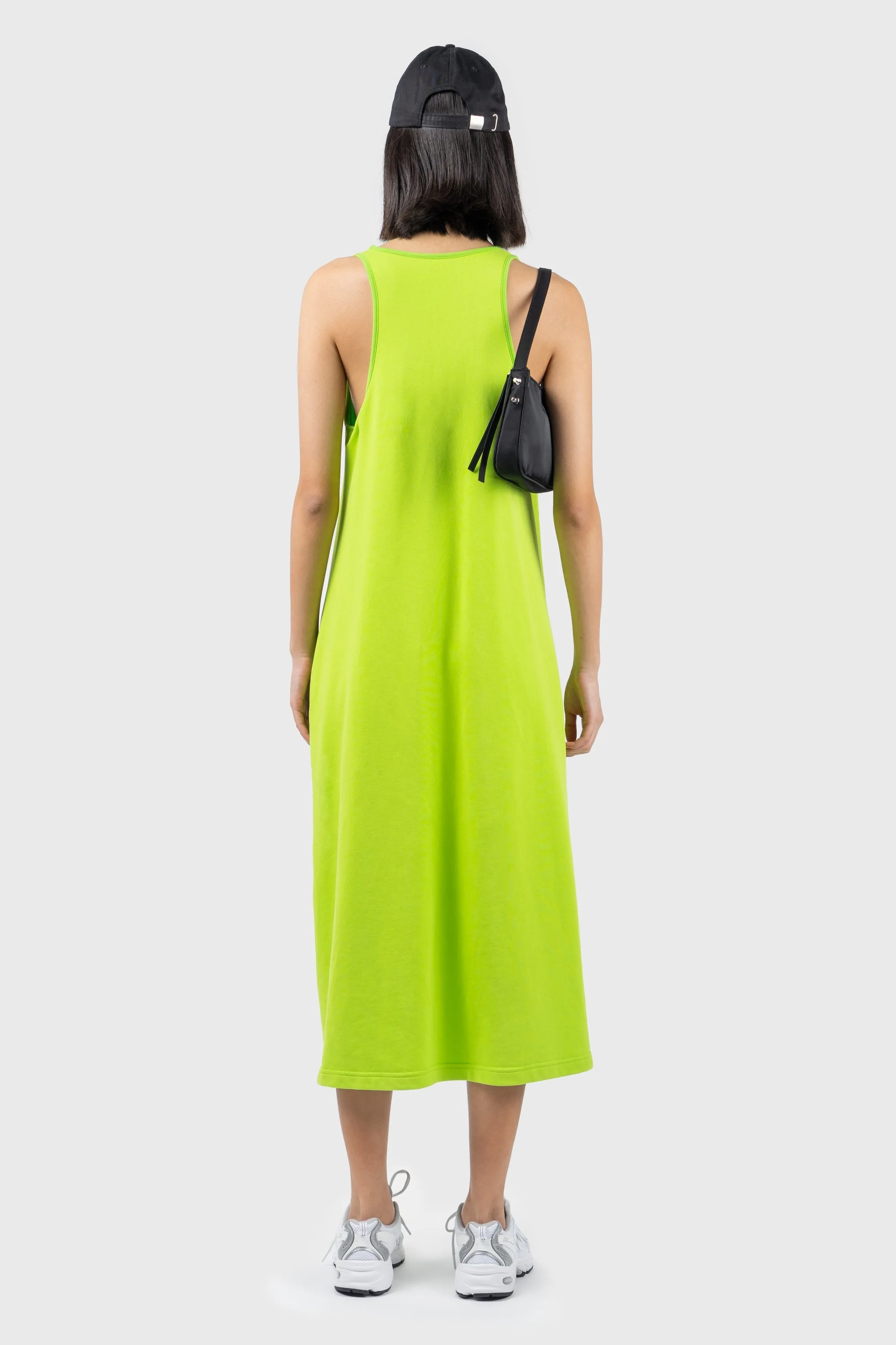 Green Heavyweight Jersey Dress