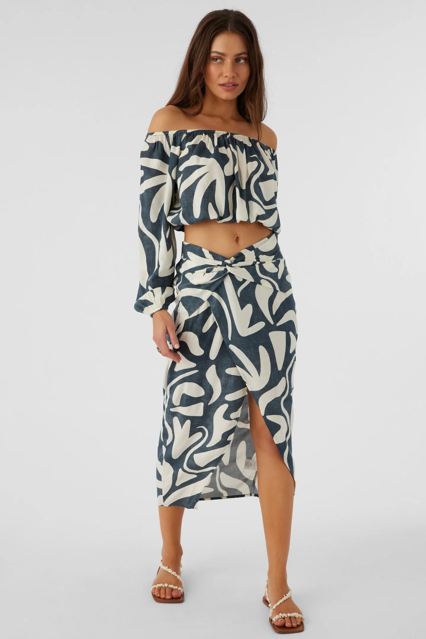 GRETCHEN WRAP SKIRT