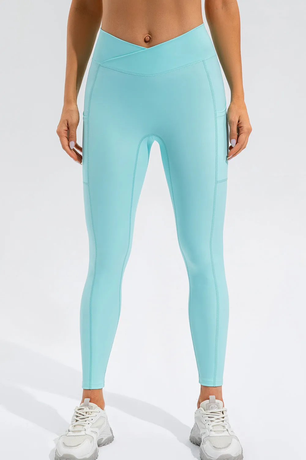 High Waist Active Leggings with Pockets