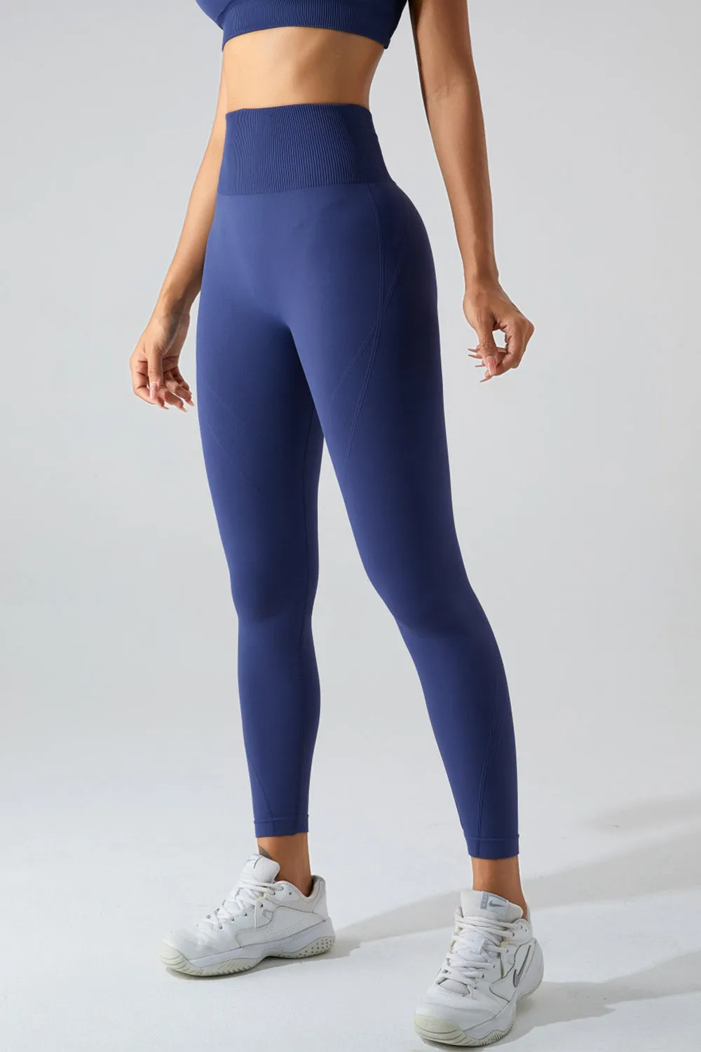 High Waist Wide Waistband Active Leggings