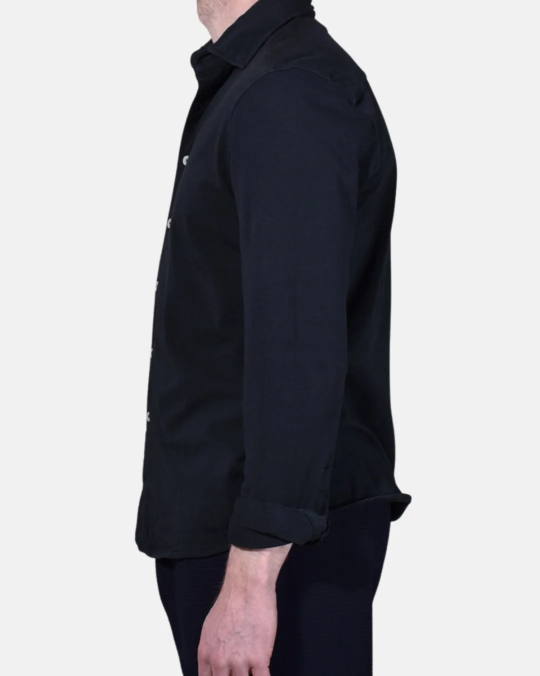 Jersey Stretch Shirt - Black