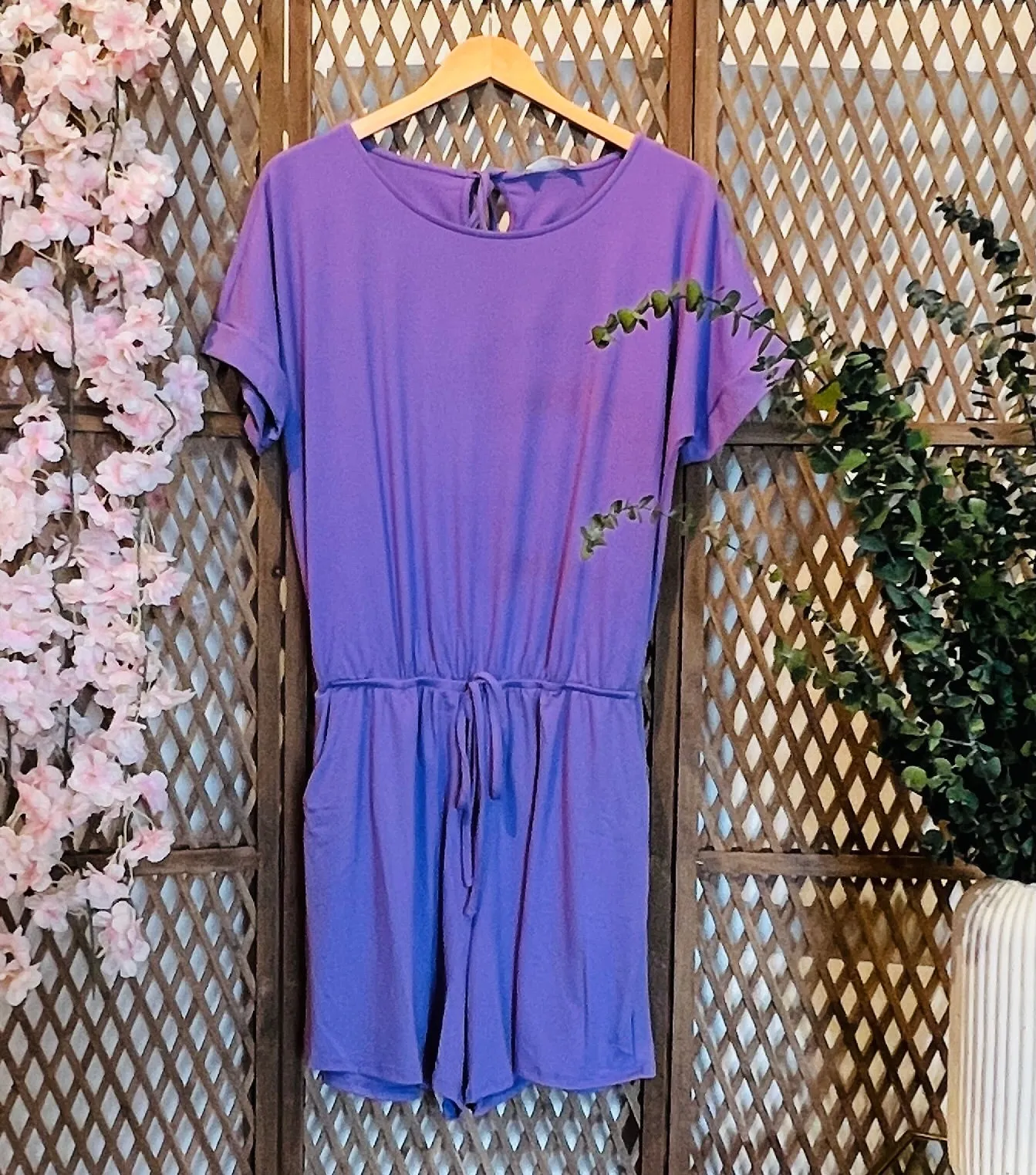 Lavender Buttery Soft Romper