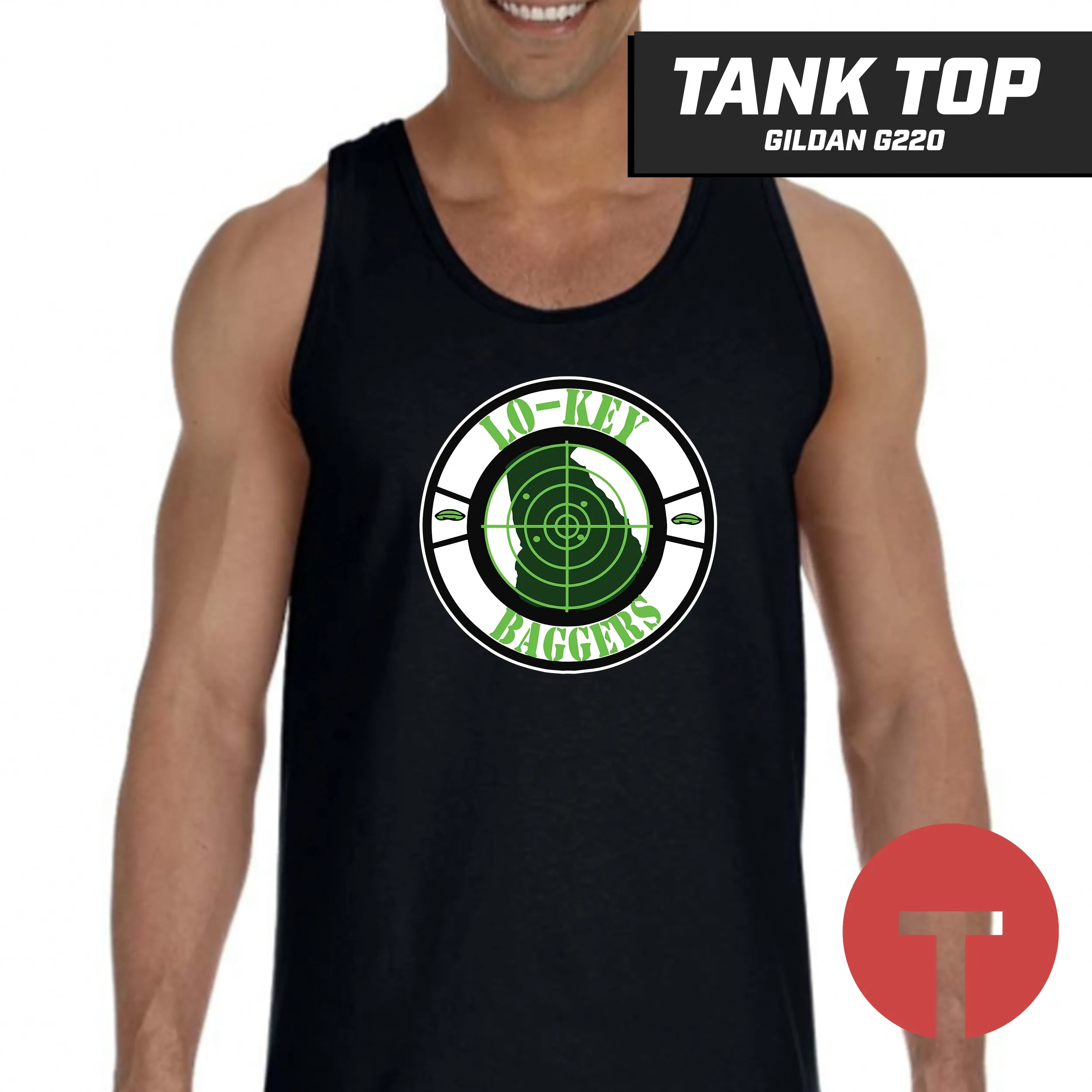 Lo-Key Baggers - Tank Top Gildan G220