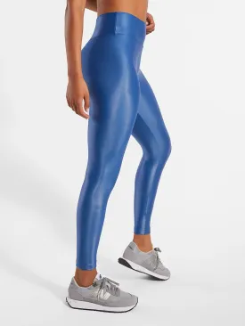 Lustrous Max High Rise Legging, Lapis Blue