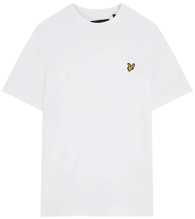 Lyle and Scott Mens Plain T Shirt White