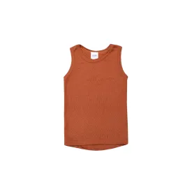 Merino wool tank top CARAMEL