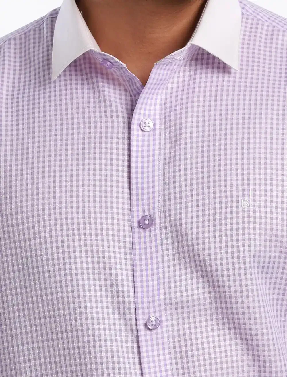 Micro Check Men’s Formal Shirt