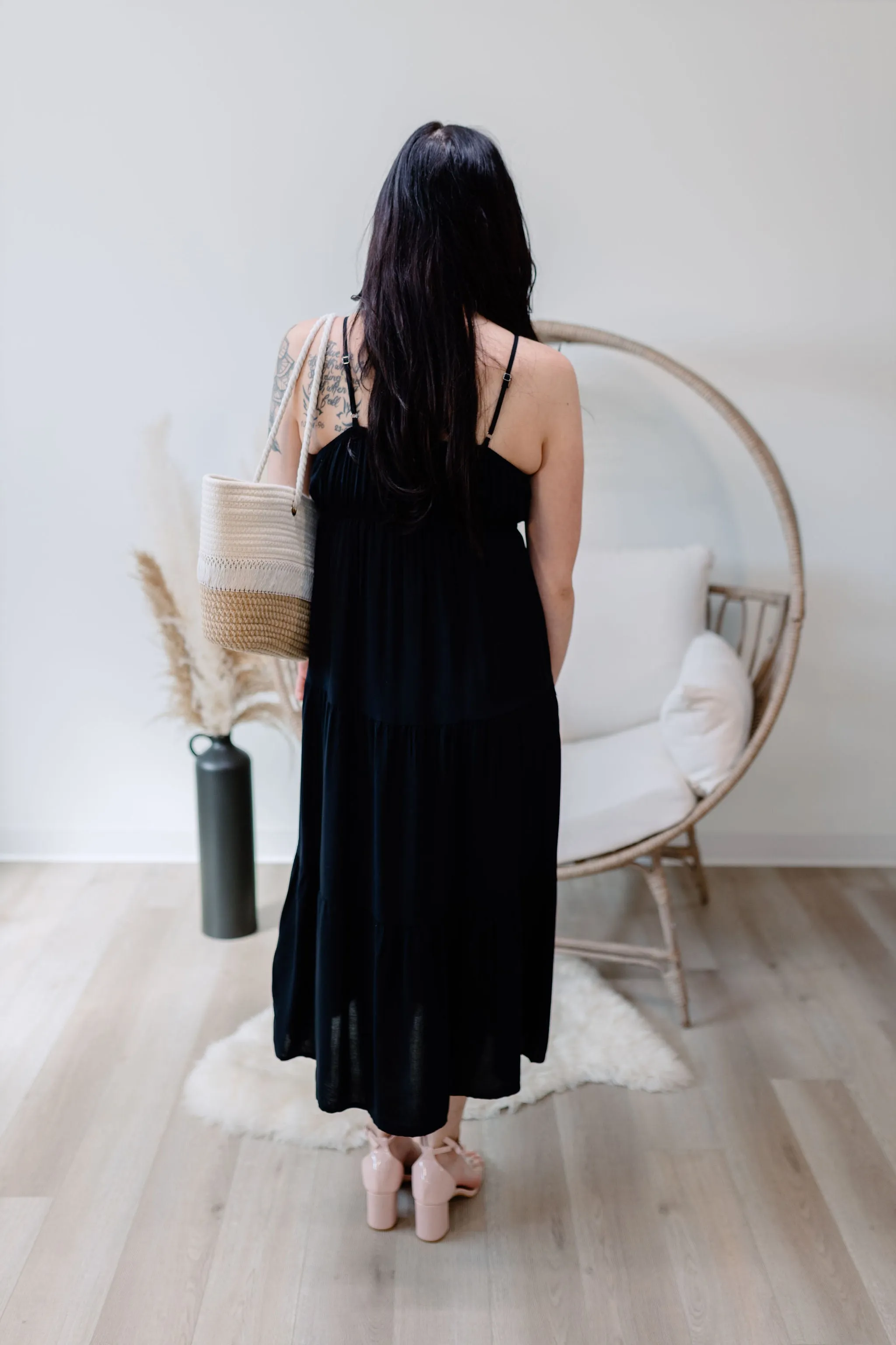 Midnight Silhouette Dress