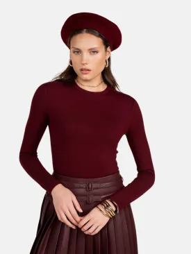 Nau Sweater in Merlot