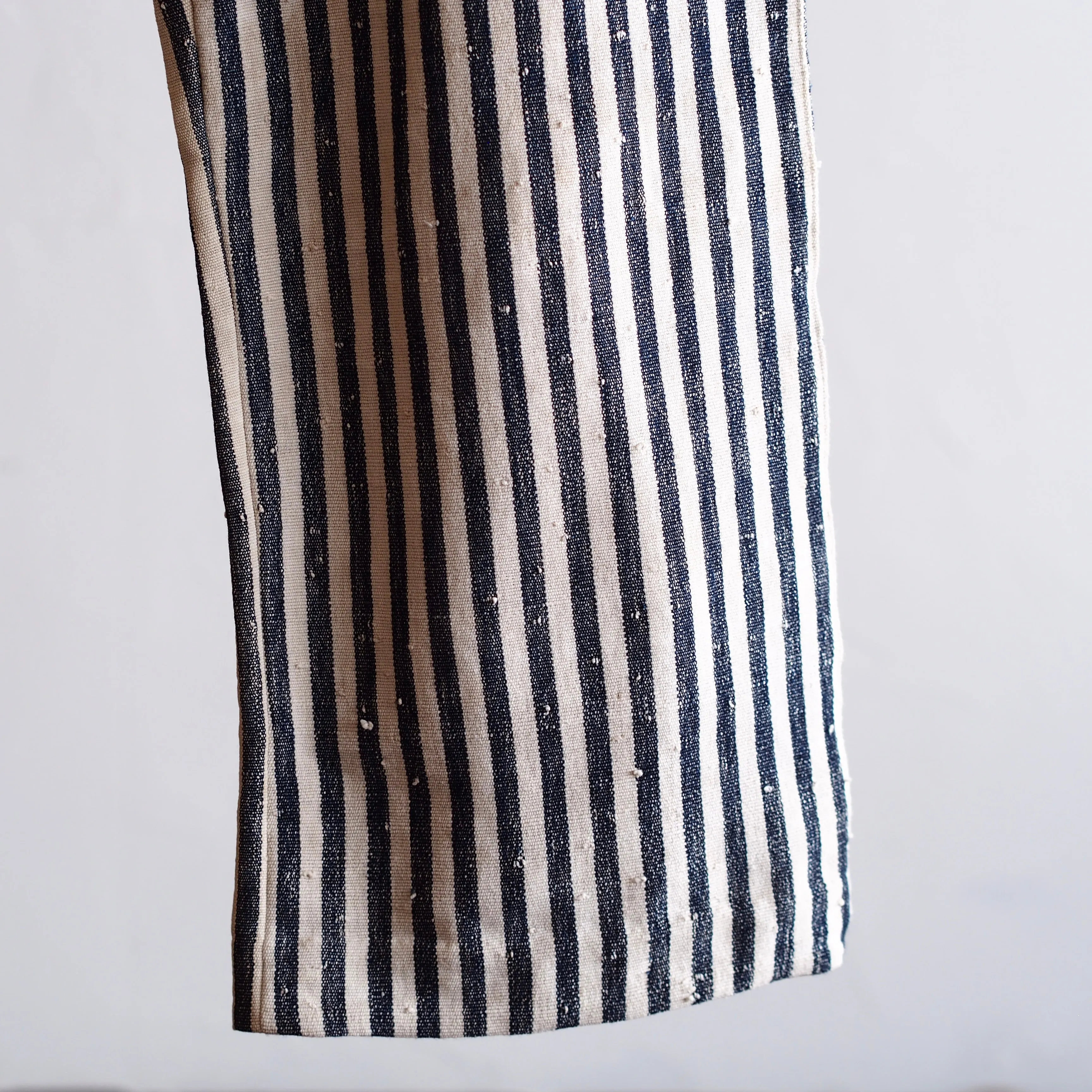 NORA WORK PANTS~japan old cotton stripe~