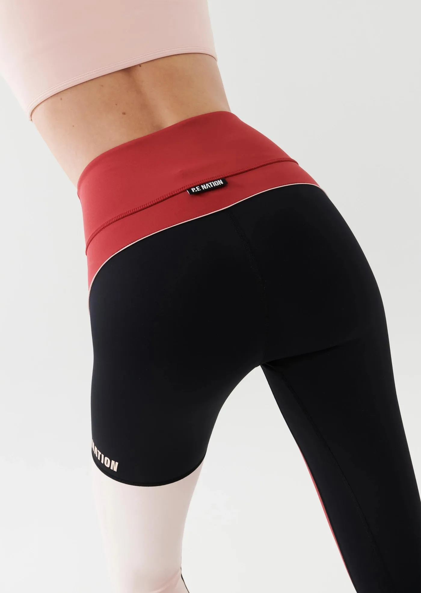 P.E NATION | Fluid Legging - Garnet