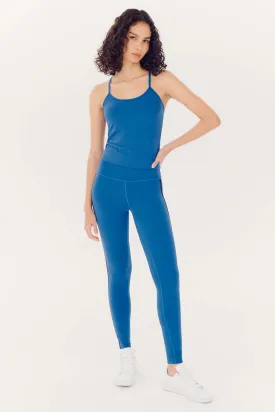 SPLITS59 | Ella High Waist Airweight 7/8 Legging - Blue/Indigo