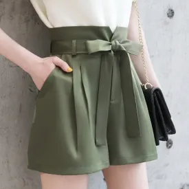 Spring Casual Chiffon Shorts