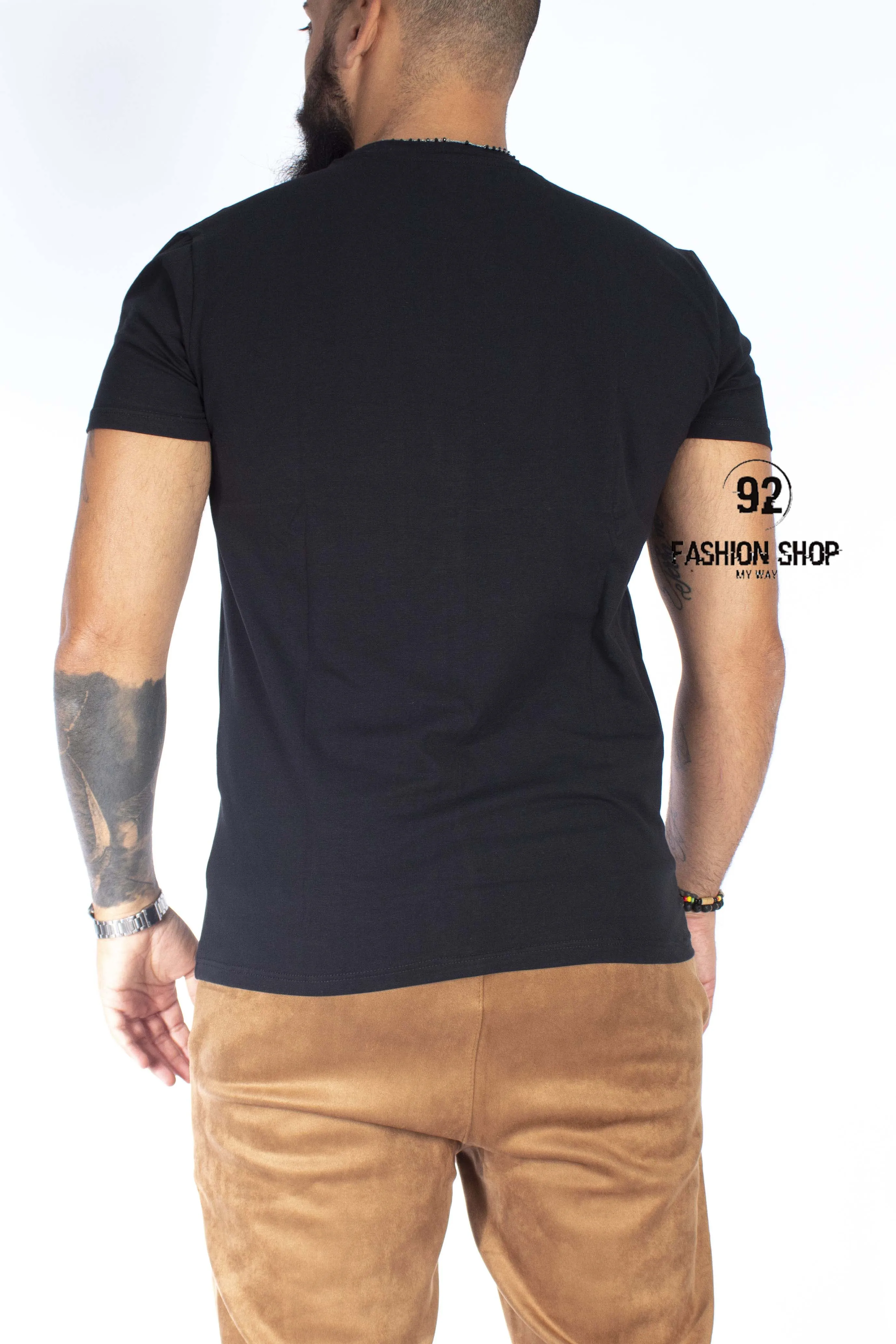 T-shirt Uomo Basic Tinta Unita Girocollo Art. Ts86