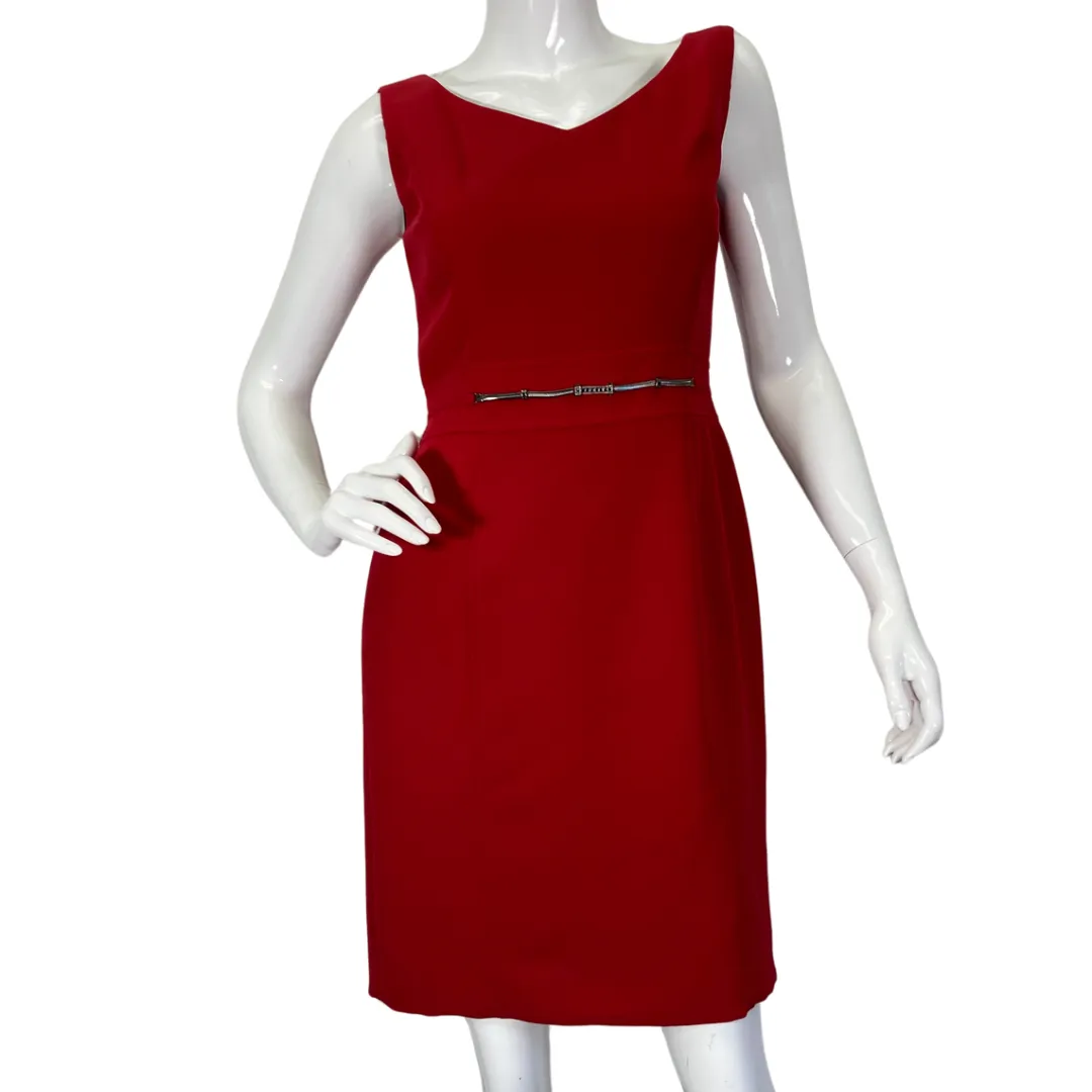 Tahari Red Dress and Blazer Set