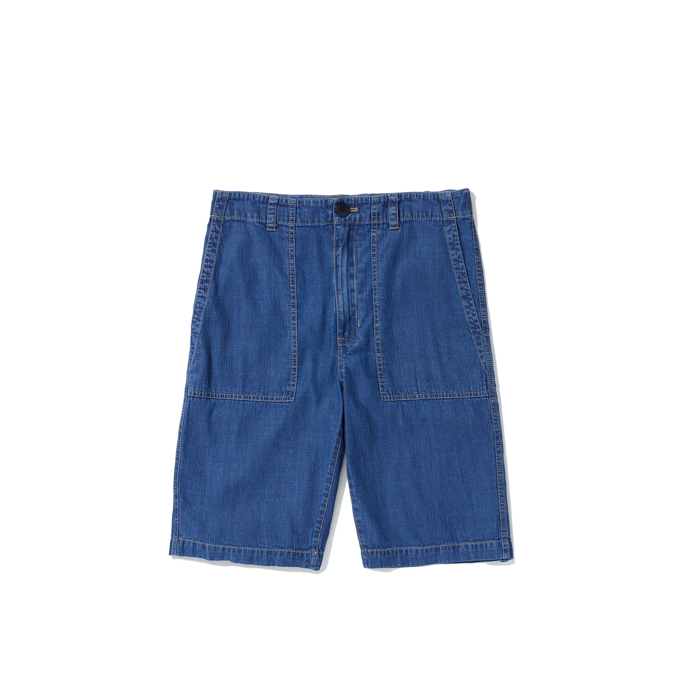 The Chambray Bermuda Short - Denim