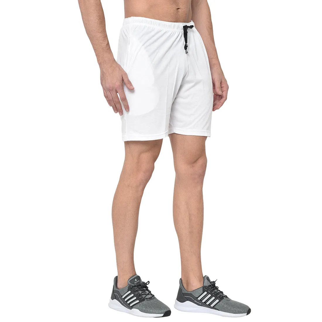 Vimal Jonney White Shorts For Men's