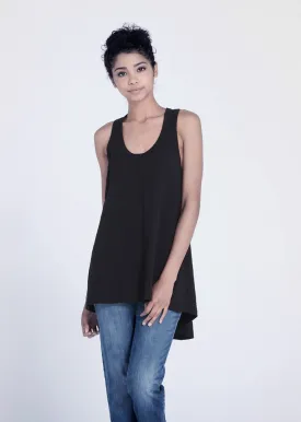 Wilt - Hi Lo Tank Top Black