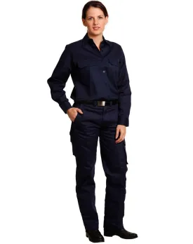 WP15 Ladies' Heavy Cotton Drill Cargo Pants