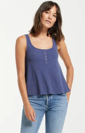 Z Supply Teagan Henley Slub Tank